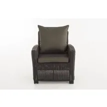 CLP Fisolo 5mm Loungesessel schwarz/anthrazit