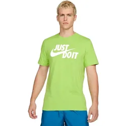 Nike T-Shirt Sportswear JDI vivid green/white L