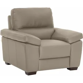 Calia Italia Sessel Gaia Leder 100 x 92 x 94 cm beige