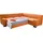 DOMO collection Ecksofa DOMO COLLECTION "Norma, moderne Armlehnen, zeitlos und elegant, Breite 247cm, L-Form", orange (terrakotta), B:247cm H:74cm T:212cm, Microfaser PRIMABELLE (100% Polyester);Kunstleder SOFTLUX;Struktur (90% Polyester, 10% Polyacryl);NaturLEDER