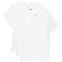 Lacoste T-Shirt aus Baumwolle im 3er-Pack, Weiss, L
