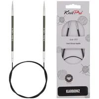 KnitPro Karbonz-Rundstricknadel, Stärke 3,0mm; (Länge 40cm) - Neuheit!!! Hi-Tech