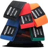 NEOLYMP Kurze Fitnessbänder Stoff 5er Set) 5 St