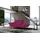 Egoitaliano "Anais, erstklassiges Designsofa, Breite 179 cm, Fußfarbe schattengrau", Kopfteil verstellbar, Luxus-Microfaser, (fuchsia), lila