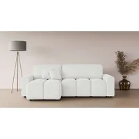 Home Affaire »FELICI, Schlafsofa 233cm, L-Form mit Recamiere beidseitig montierbar« Designsofa mit Bettfunktion und Bettkasten, Maße B/T/H: 233/142/88 cm