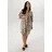 aniston plus Hemdblusenkleid Beige/Braun/Schwarz 50