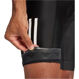 adidas Essentials 3-Streifen gepolsterte Fahrradshorts Herren JD9150 - black