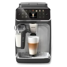 Philips 4400 Series LatteGo EP4446/70 Schwarz/Silber