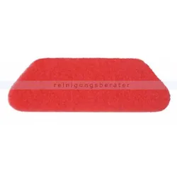 TASKI Americo S-Pad 45 x 15 cm Rot Reinigungs- und Polierpad zur Unterhaltsreinigung, Swingo XP