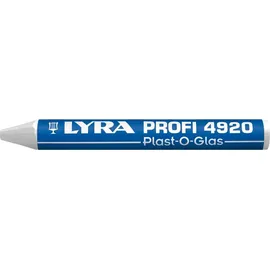 Lyra Pet LYRA Wachskreide 4920 Plast-o-glas runde Form weiß Inhalt 12 Stück