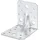 GAH Alberts Winkelverbinder mit Steg 105 x 90 x 3,0 mm