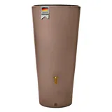 4rain Vaso 2in1 Regenspeicher 220 Liter taupe inkl. Pflanzschale – 295641 - 4rain