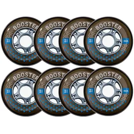 K2 BOOSTER 84 MM 82A 8-WHEEL Pack W ILQ 7 - Black – 30F3010