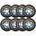 K2 BOOSTER 84 MM 82A 8-WHEEL Pack W ILQ 7 - Black – 30F3010