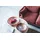 LEONARDO HOME Poesia 50 cm, rosé, Glas, runde Design-Glasschale mit schimmernder Oberfläche, handgefertigt, Höhe 7,5 Durchmesser cm, 050638