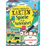 Usborne Tschüss-Langeweile-Karten: Spiele für die Autofahrt