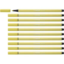 Stabilo Filzstift Pen 68 10 St. senf