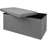 Gartenbank Faltbare Sitzbank mit Stauraum.