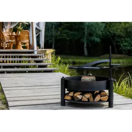 Cook King Feuerschale Montana X Ø 110 cm Schwarz