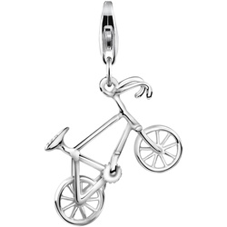 Nenalina Fahrrad Bike Anhänger Kettenanhänger 925 Silber Charms & Kettenanhänger   Damen 