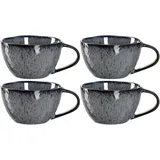 LEONARDO Kaffeetasse 0,29 l Anthrazit 4 St.