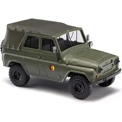 BUSCH 52112 1:87 UAZ 469 NVA Nachtsicht SW, 1972