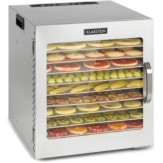 Klarstein Captain Jerky 110 Dörrautomat 1000W 30-90 °C 24h-Timer Edelstahl