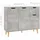 vidaXL Sideboard 90x30x72 cm Betongrau Holzwerkstoff