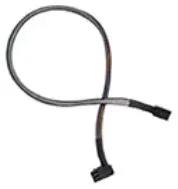 Adaptec 2282800-R Serial Attached SCSI (SAS)-Kabel 1 m Schwarz