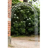 KUHEIGA Wand - Rosenbogen 12mm Massiveisen! Breite: 200cm Verzinkt Wandrosenbogen aus Metall