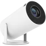 Mini-projektor 4k Unterstützt Android 11, Mini-projektor 5g Wifi 6 Bt 5.0 720p Full Hd Native, Tragbarer Projektor, Automatische Horizontale Trapezkorrektur, 180° Drehbar