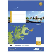 Ursus Basic Schulheft A4 Lineatur 26 16 Blatt
