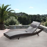 Poly-Rattan Sonnenliege Savannah, Relaxliege Gartenliege Liege