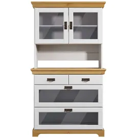 OTTO home Buffet Rügen 95 x 40 x 168,3 cm Weiß