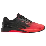 Reebok Nano X5 Sneaker, Black/Energy RED, 44 EU