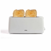 LIVOO Toaster LIVOO Toaster 2 Scheiben Weiß Langschlitz Langschlitztoaster DOD168W