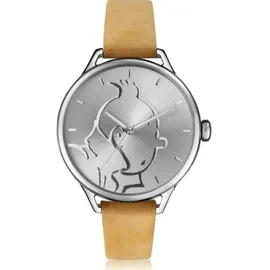 ICE-Watch ICE 015328 TINTIN Classic Camel unisex Uhr Medium Lederband braun NEU