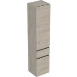 Geberit Renova Plan Hochschrank 39 x 180 x 36 cm Nussbaum Holz