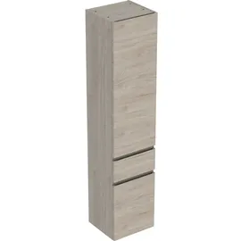 Geberit Renova Plan Hochschrank 39 x 180 x 36 cm Nussbaum Holz