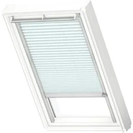 VELUX Plissee Himmelblau 1285, MK06 1285K - 1285K, Farbe Schiene: Premium