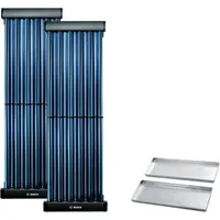 Bosch Solaranlage SO846, Flachdach, Beschwerungswannen
