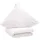 schlafgut Premium Knitted Jersey Uni Weiß 135 x 200 cm + 2 x 80 x 80 cm