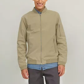 JACK & JONES JJERUSH BOMBER beige 2