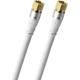 Oehlbach Antenna Link F 1 m Weiß