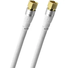 Oehlbach Antenna Link F 1 m Weiß