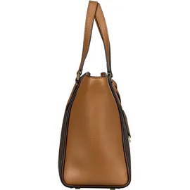 Michael Kors Handtasche Taryn Small Convertible MK SIG Brown/Acorn Braun Damen