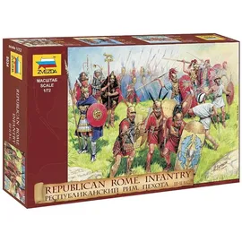 Zvezda Modellbauzubehör republikanische Rom-Infanterie 1:72