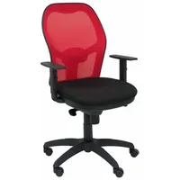 Piqueras y Crespo Bali840 Bürostuhl - Black / Red