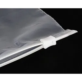 TRU Components Zip-Beutel ohne Beschriftungsstreifen (L x B) 150mm x 100mm Transparent Polyethylen