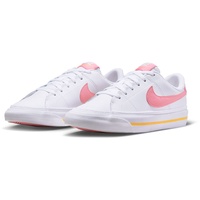 Nike Court Legacy Sneaker Jungen 118 - white/coral chalk-laser orange 37.5